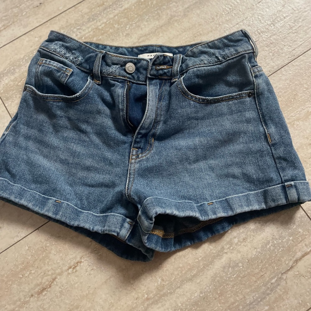 pacsun mom jean shorts